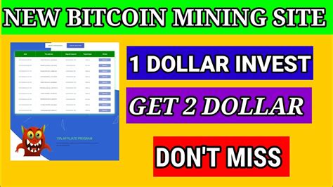 New Btc Site In 24 Hour Profit Double 1 Dollar Invest Nd Get 2 Dollar Join Fast Dont Miss Youtube