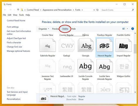 To set up your cricut explore, explore one, explore air, explore air 2, or cricut maker machine, follow these steps: How to add, remove and modify fonts in Windows 10 | Cricut fonts, New fonts, Font setting