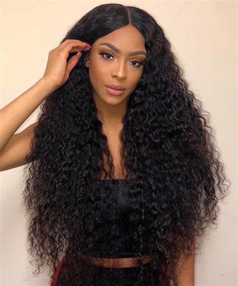 Loose Curly Lace Front Human Hair Wigs Glueless Density Brazilian