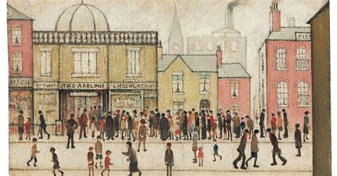 In his early twenties, he took a job as a rent collector, and this given his day job and the seemingly naïve style of his paintings, it was long assumed that lowry. Lowry painting gift to former Prime Minister Harold Wilson ...