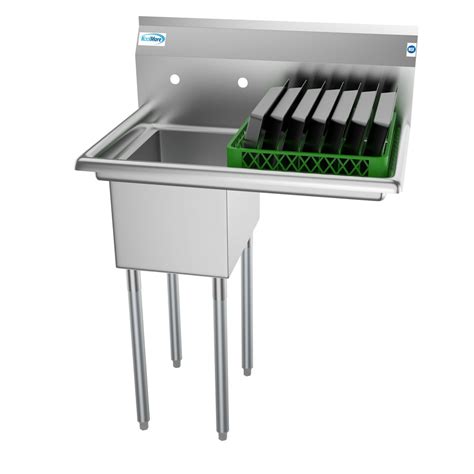 1 Compartment 31stainless Steel Commercial Kitchen Prep And Utility Sink