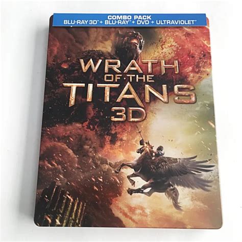 Wrath Of The Titans Blu Ray 3d2d Steelbook Usa Best Buy Exclusive