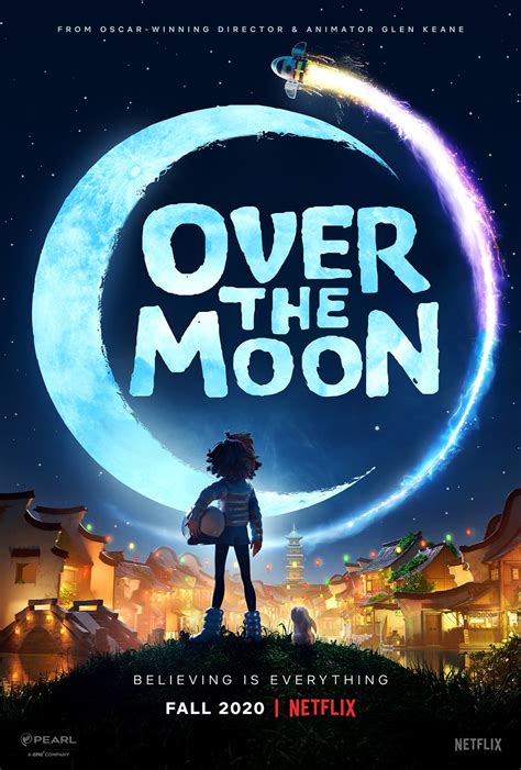 Netflix снял фантастический мультфильм Over The Moon о маленькой