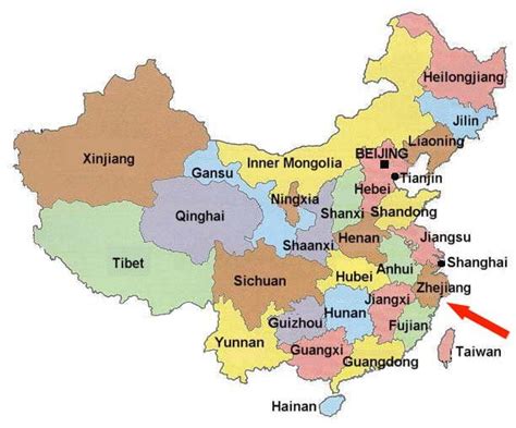 4 Map Of China Zhejiang Province Download Scientific Diagram
