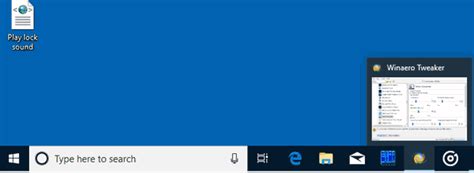 Change Taskbar Preview Thumbnail Size In Windows 10
