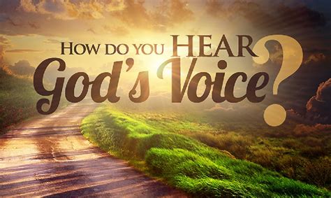 Hearing Gods Voice Pursuing Intimacy With God