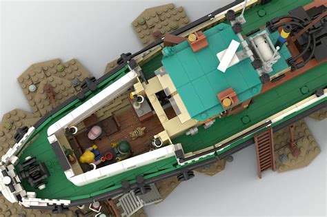 LEGO Ideas Tugboat Will Let You Live Your Sea Dog Dreams - autoevolution