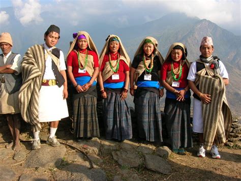 Local Style Traditional Costume Of Nepal