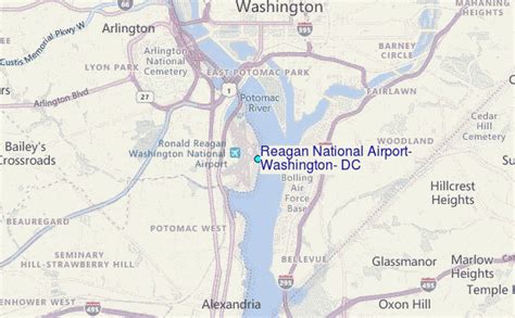Reagan National Airport Washington Dc Tide Station Location Guide