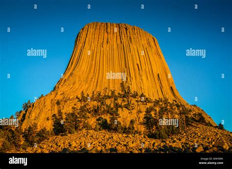 Devils Tower Wy Usa Devils Tower National Monument Preserves A