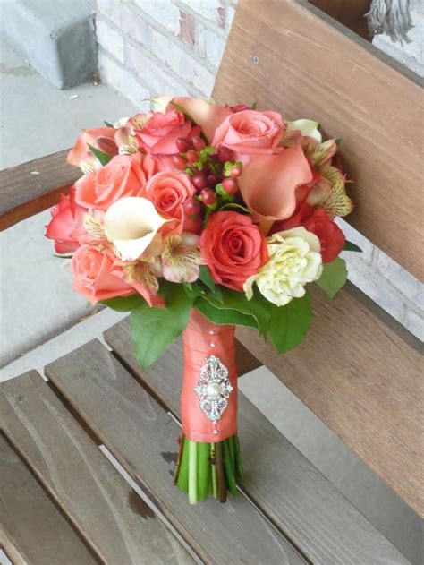 Wedding Bouquets Coral Rustic Set Wedding Dress Ideas Fresh On 2015