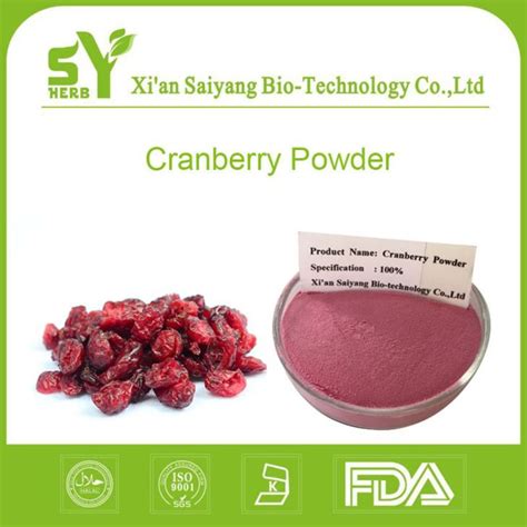 Cranberry Powderorganic Spray Dried Cranberry Fruit Juice