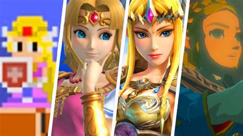 Evolution Of Princess Zelda Costumes 1986 2019 Youtube