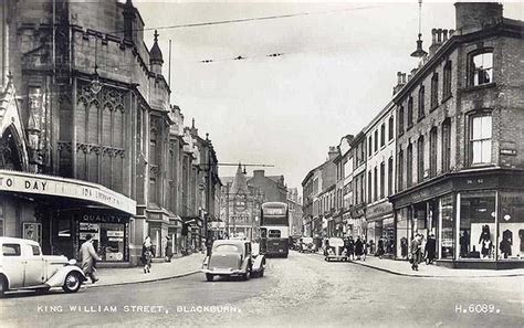 Lancashire Blackburn King William Street Mid 1950s Williams Street