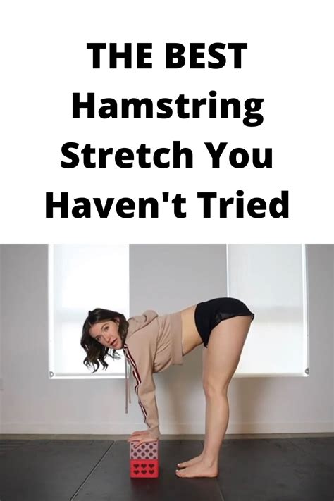 THE BEST Hamstring Stretch You Haven T Tried Adison Briana Best
