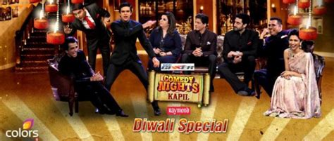 Comedy Nights With Kapil Live Stream Online Watch Diwali Special With Shahrukh Khan Deepika