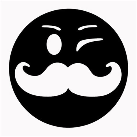 Smiley Face With Mustache Free Download On Clipartmag