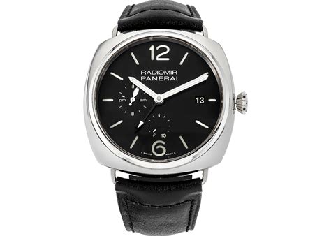 Panerai Radiomir 10 Days Gmt Pam 323 47mm In Stainless Steel Us