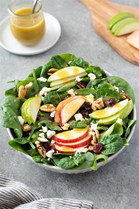 Spinach Apple Salad