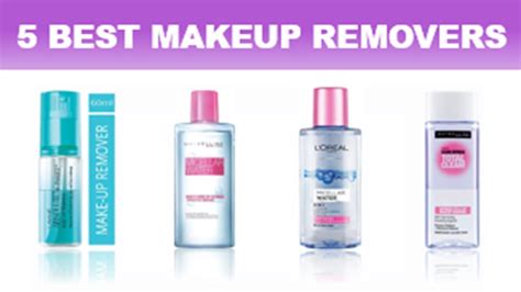 5 Best Makeup Removers In India Youtube