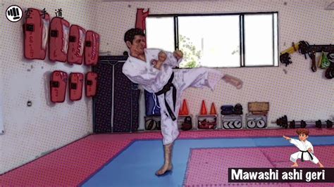 👊 Mawashi Ashi Geri Técnicas De Karate Do Youtube