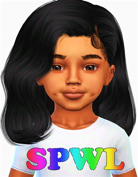 Sims 4 Ccs The Best Child To Toddler Hair Conversions By 3f7