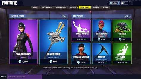 Fortnite New Daily Item Shop Season 4 Featured And Daily Skins