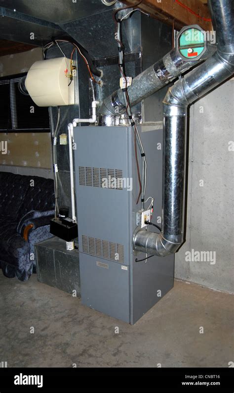 A Residential Oil Furnace Forced Hot Air With Central Air