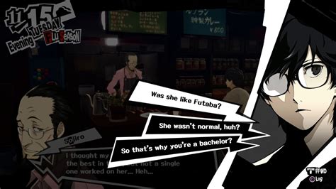 It's the same, but spicy!! Persona 5 - 11/15 Tuesday: Hang Out with Sojiro: Futaba ...