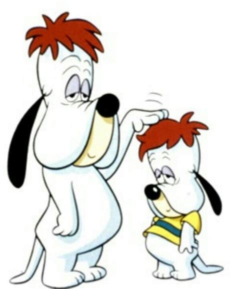 Droopy Dog His Son Favorite Cartoon Character Classic Cartoon