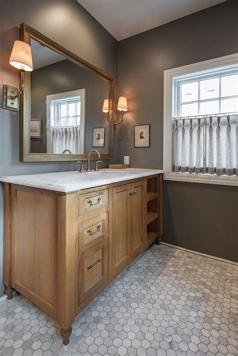 A bathroom cabinet is often a handy addition to a kitchen. Interior Design Ideas - Home Bunch Interior Design Ideas