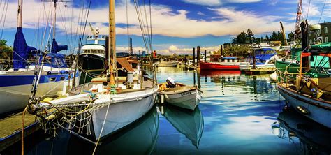 Browse the user profile and get inspired. Harbor on Guemes Channel Photograph by TL Mair