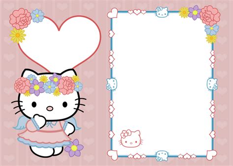 5x7 Hello Kitty Frame Copy By Digitallygraphic On Deviantart