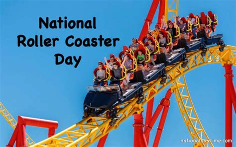 National Roller Coaster Day 2023 Wednesday August 16