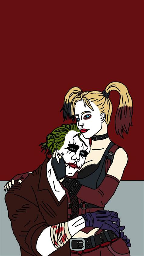 Sad Joker And Harley Quinn By 666 Joker 666 On Deviantart