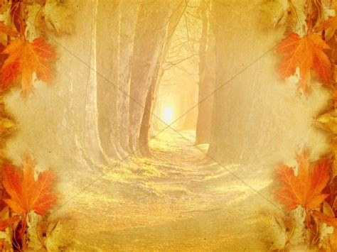 Wooded Path Bulletin Cover Harvest Fall Church Bulletin Covers