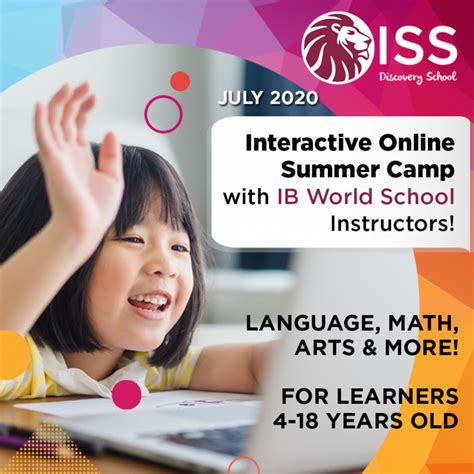 Interactive Online Summer Camp Iss Discovery School Summer 2020