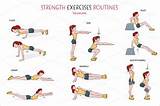 Muscular Strength Exercises Pictures