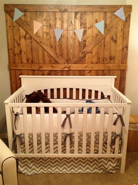 Baby Boy Rustic Modern Project Nursery