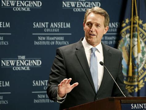 This allegation is untrue, and a colleague who overheard my conversation vouched for my story. In NH, Senator Jeff Flake rips President Trump for ...