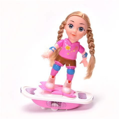 Wonderplay Skateboard Girl Doll Dancing Girl Toys