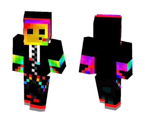 Download Rainbow Slime Minecraft Skin For Free