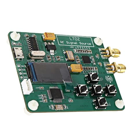 Max2870 Stm32 235 6000mhz Signal Source Module Usb 5v Power Frequency