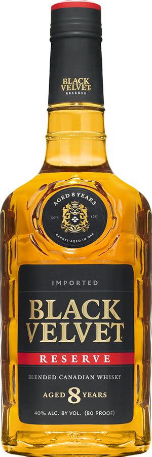 Black Velvet Reserve 8yr Canadian Whisky Baytowne Wine And Spirits