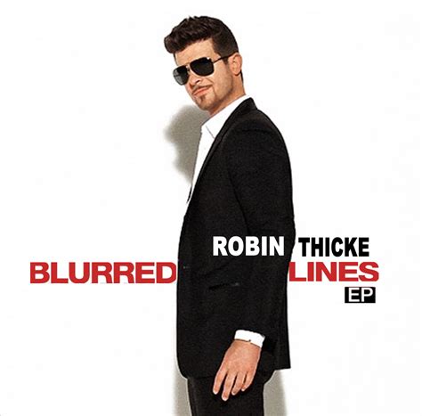 Seemingly taking his mind off the breakdown of his marriage, robin thicke spent some quality boys only time with his father alan thicke, 68, and son julian, four. Robin Thicke - Blurred Lines EP (iTunes) - DopeGreen ...