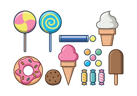 Free Sweet Foods Vector Icon Download Free Vector Art Stock Graphics