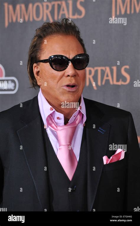 Los Angeles Ca November 7 2011 Mickey Rourke At The World Premiere