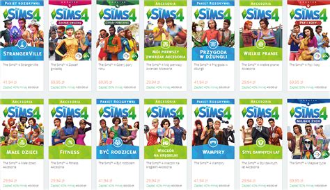 Duża Promocja W Origin Wszystkie Rozszerzenia Do The Sims 4 Taniej