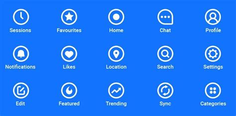 Free Minimal Icon Set For App Design Ai Titanui Icon Set App