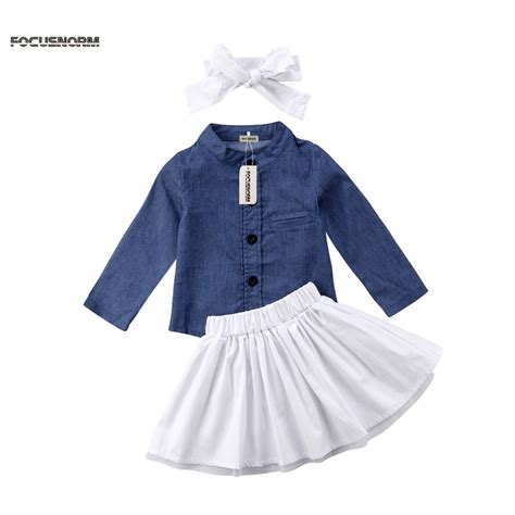Focusnorm New Fashion Toddler Kids Baby Girls Outfits Clothes T Shirt